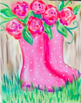 "Rainboots" Family Painting Afternoon *** All Ages Welcome ***