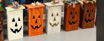 Rustic Wood Pumpkin Workshop