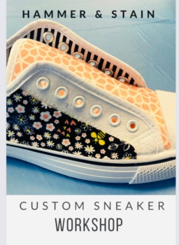 Customize your  Sneakers Workshop.Leave with a one-of-a-kind pair of sneakers