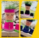 Toddler(preschool) Time lunch and craft with mom. Make your own planter person (with hair)