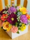 Moms, Mimosas and Mothers Day hand dipped wood flower arrangements