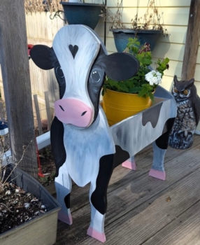 Custom Barnyard Planters, your animal of choice