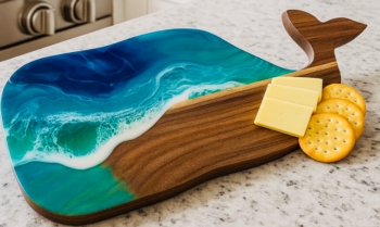 Intro to Resin Pour Custom Shape Acacia Boards