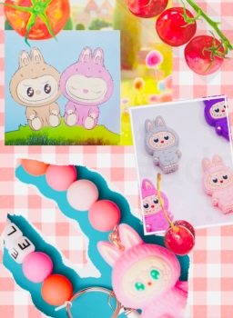 We LABUBU a day off from school~ LABUBU Painting & Bead Event includes LABUBU CHARMS