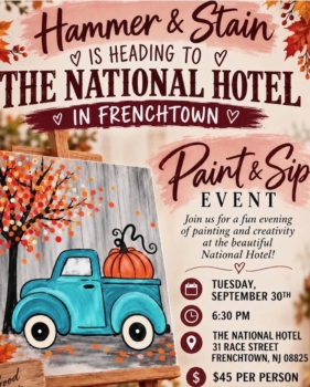 A Creative Evening @ The National Hotel in Frenchtown