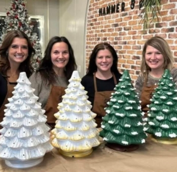 Nostalgic Christmas Tree Painting Workshop