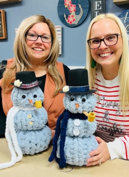Chunky Snowman Making and Decorating