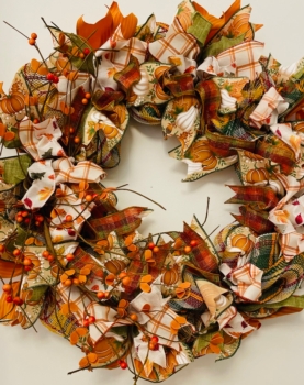Fall Wreath Making with Sharon