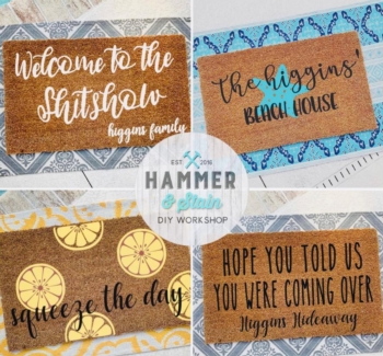 Moms, Mimosas, Muffins and Custom Mats