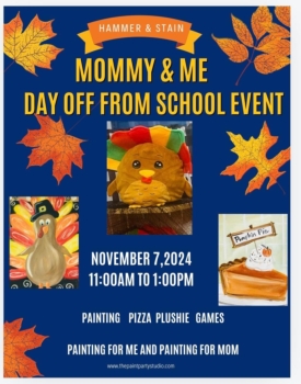 Mommy & Me Day off from School Fall Event and lunch