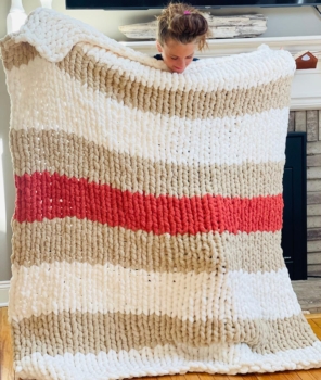 Cozy Chunky Blanket Making