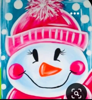 Kids Winter Paint and Sip (hot coca)