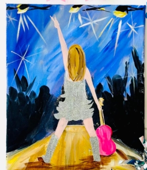 "Taylor" Paint & Sip, Drop off EventAges 8 and up