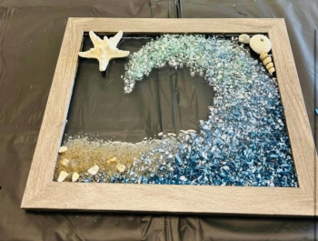 Seascape wall art