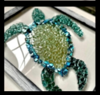 Crushed Sea Glass Design