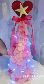 Its a Gal-entine's Day Glass Tree Workshop