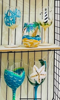 Hunterdon Creekside Wine Glass Painting Party
