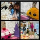 Natalies Squishello and Canvas Painting Party