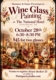 Wine Glass Painting at The National Hotel in Frenchtown