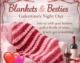Besties & Blankets Ultimate Cozy-Galentine's Craft Night