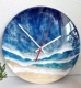 Beach Wave Resin Pour Clock Workshop  Create Your Own 15 Timepiece