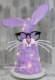 Light Up Sea Glass Beach Bunnie