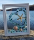 Framed Sea Glass Resin Art